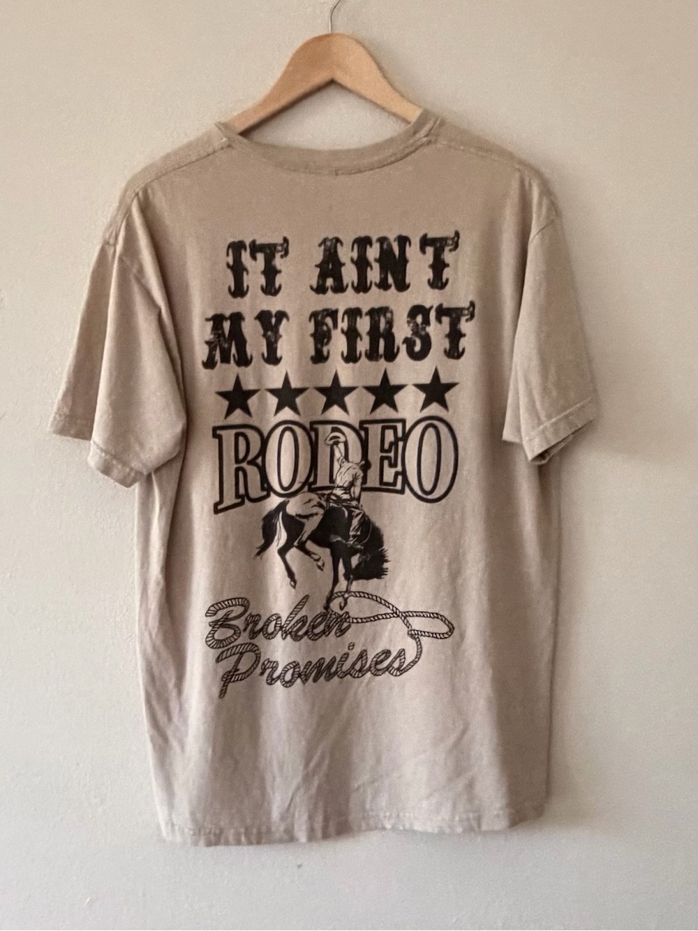 Broken Promises Last Rodeo T Shirt - Picture 4 of 5